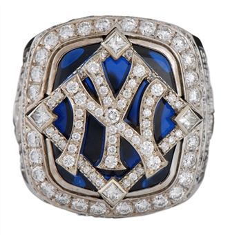 2009 New York Yankees World Series Championship  Ring - William T. King Jr. (PSA/DNA LOA)